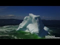 Iceberg Flip @ Notre Dame Bay, Newfoundland W/ Two Views
