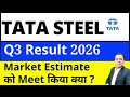 TATA STEEL share latest news TODAY I TATA STEEL q3 result 2026 I TATA STEEL result I BIG BREAKING