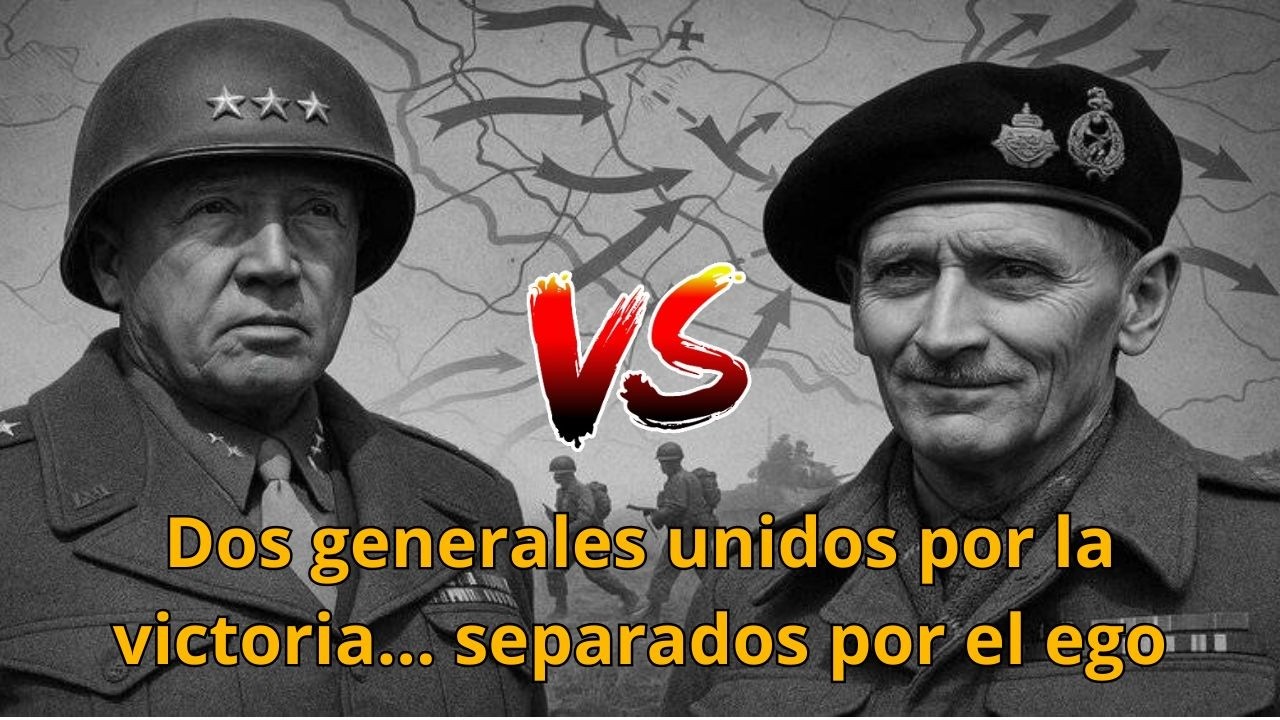 Patton vs  Montgomery la guerra secreta dentro de la Segunda Guerra Mundial