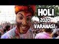 CRAZIEST FESTIVAL in the world: HOLI 2020 - Varanasi 🇮🇳