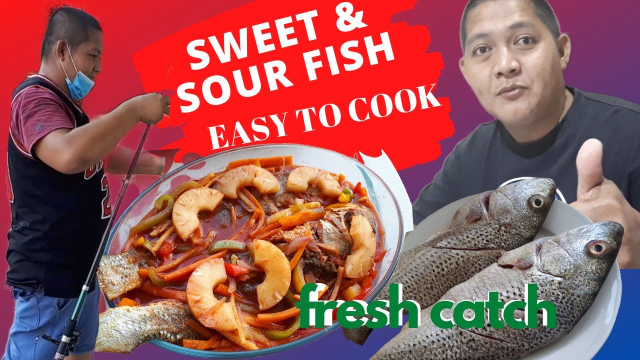 EASY TO COOK SWEET & SOUR FISH BAKOKOK COOKING YouTube