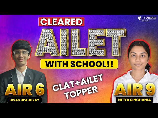 CLAT 2024 Topper AIR 19 - Divyansh Bora Interview