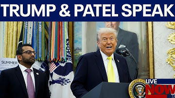Trump & FBI Director Patel on ‘Operation Summer Heat’