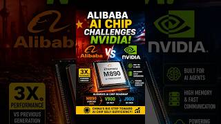 Alibaba AI Chip Challenges Nvidia | Zhenwu M890 Breakthrough 🚀 #AI #Nvidia #Alibaba #Tech #m890