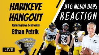 IOWA FOOTBALL: FALL CAMP PREVIEW (Part 2) / HAWKEYE HANGOUT ft. Ethan Petrik / LIVE Call-In Show