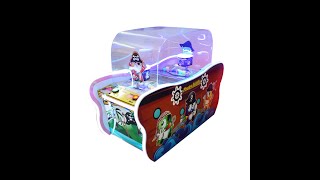 coin operated tickets game machine pirates battle pinball game machine