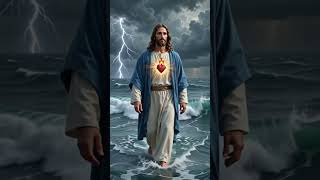 Jesus Walks on Water to Save His 12 Disciples During a Violent Storm 🌊🙏