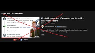 most rickrolls wr is fake (explained)