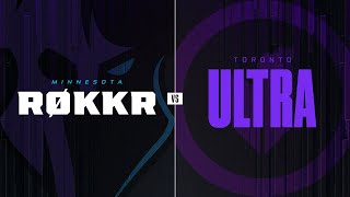 @ROKKRMN vs @TorontoUltra   | Major III Qualifiers Week 2 | Day 1