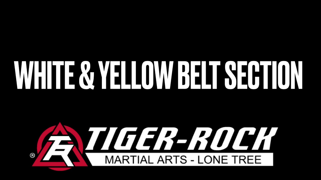 Tiger Rock Form - White & Yellow Belt 