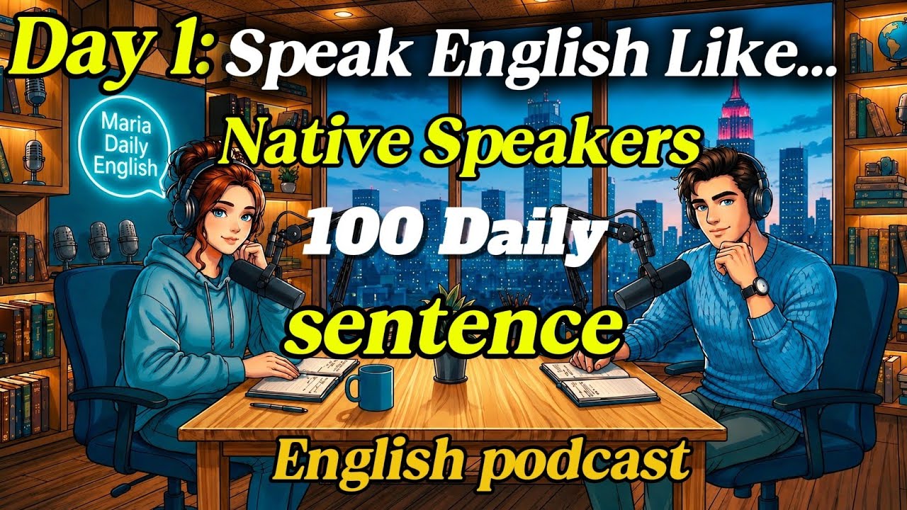 Day 1: Speak English Like Native Speakers | 100 Daily Sentences ...