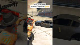 The most EVIL tow truck roadblock trap in GTA 5! 🤣🛻 #gta5 #gta