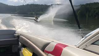 Charles Tompkins 1 water skiing