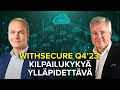 Withsecure ceo juhani hintikkas interview in finnish only after the q4 2023 results announcement