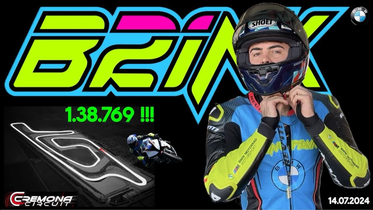1.38.769  BMW S1000RR - 2017 CREMONA CIRCUIT  14.7.24   BRINK21