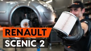 Cum schimb Filtru combustibil RENAULT SCÉNIC II (JM0/1_) - tutoriale video