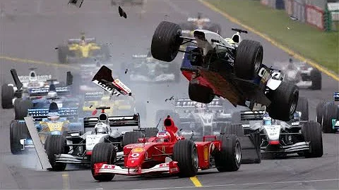 F1賽車十大事故盤點，你見過會飛的賽車嗎？驚心動魄的一刻！- 415解說台 - 天天要聞