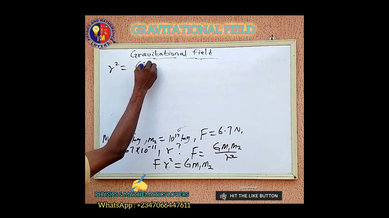 CALCULATIONS ON GRAVITATIONAL FIELD ( EXAMPLE 1 )