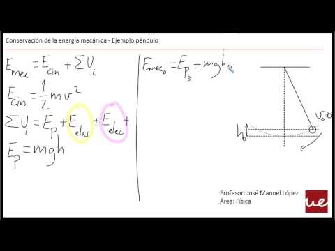 Video: ¿Cuál es la energía potencial de un péndulo?