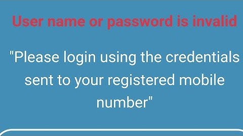 User name or password invalid|स्पर्श पेंशन अकाउंट लॉगिन नहीं हो रहा है|Sparsh login problem solution