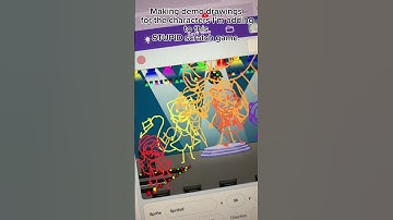 How many characters did you spot? #murderdronesuzi #animation #gamecreation #scratch #MDscratchgame