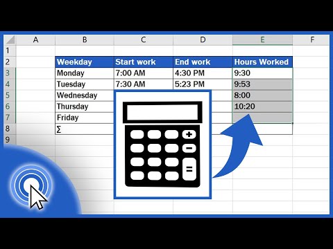 Video: How To Calculate Hours Worked