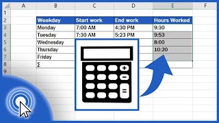 How to Calculate Hours Worked in Excel screenshot 5