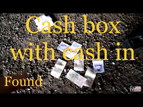 UK Magnet Fishing Find Cash Box FULL of Money Under Motorway