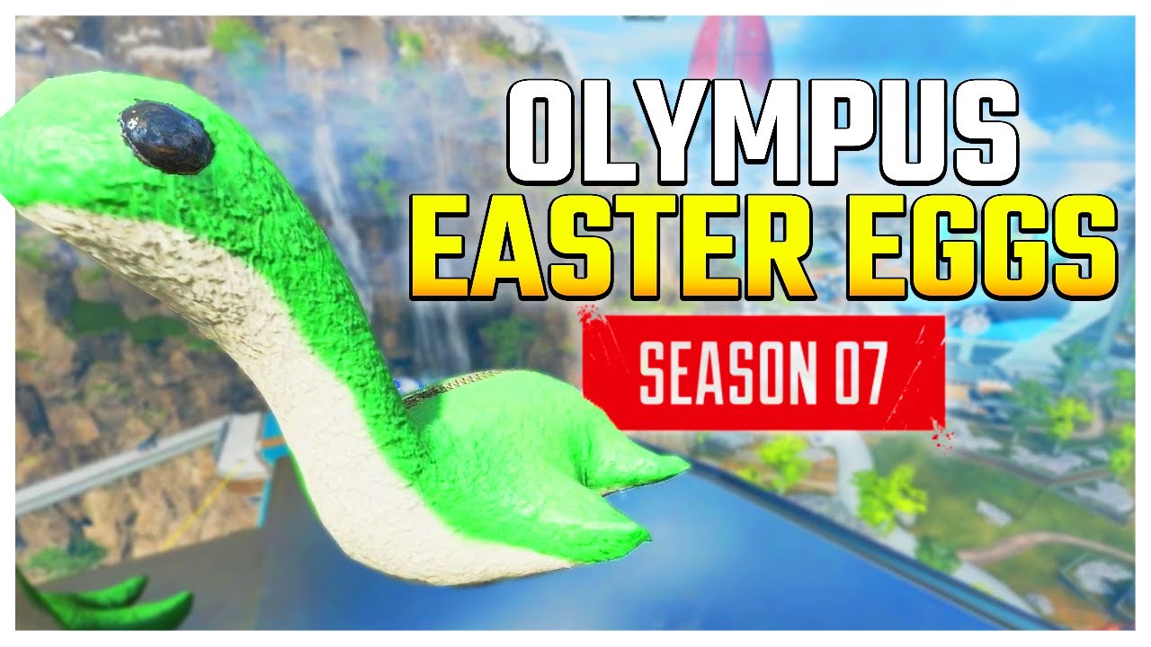 Apex Legends Olympus Easter Eggs All Nessy Locations Titanfall Character Tease Gibby Heirloom Youtube