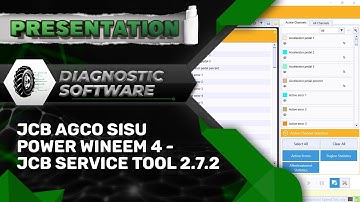 JCB AGCO SISU POWER WINEEM4 - JCB SERVICE TOOL - 2.7.2 | PRESENTATION | ACTIVATION 👨‍💻