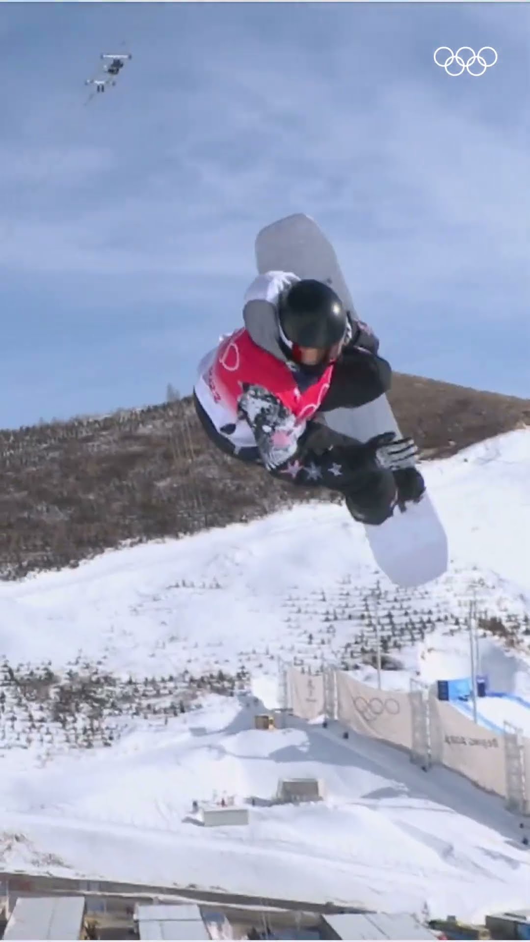 Shaun White’s final Olympic ride at #Beijing2022! ?✨