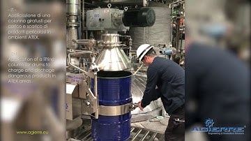 Lifting Column for Drums (application) - AGIERRE