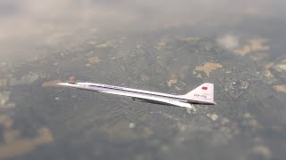 What does it look like to go supersonic at ground level? (TU-144 Flyover in NYC)