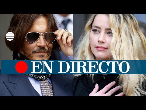 DIRECTO | Juicio entre el actor Johnny Depp y su ex mujer Amber Heard