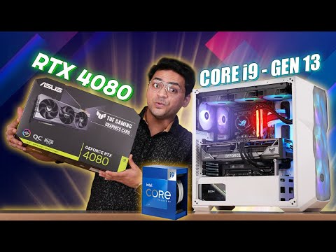 RTX 4080 Gaming PC Build 🔥 | Intel 13th Gen Core i9-13900K | 4K Gameplay & Benchmarks 🕹