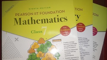 Pearson iit jee foundation books class 7 Unboxing | channel intro | Creative Learner