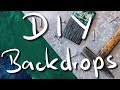 DIY (Food) Photography Backdrops