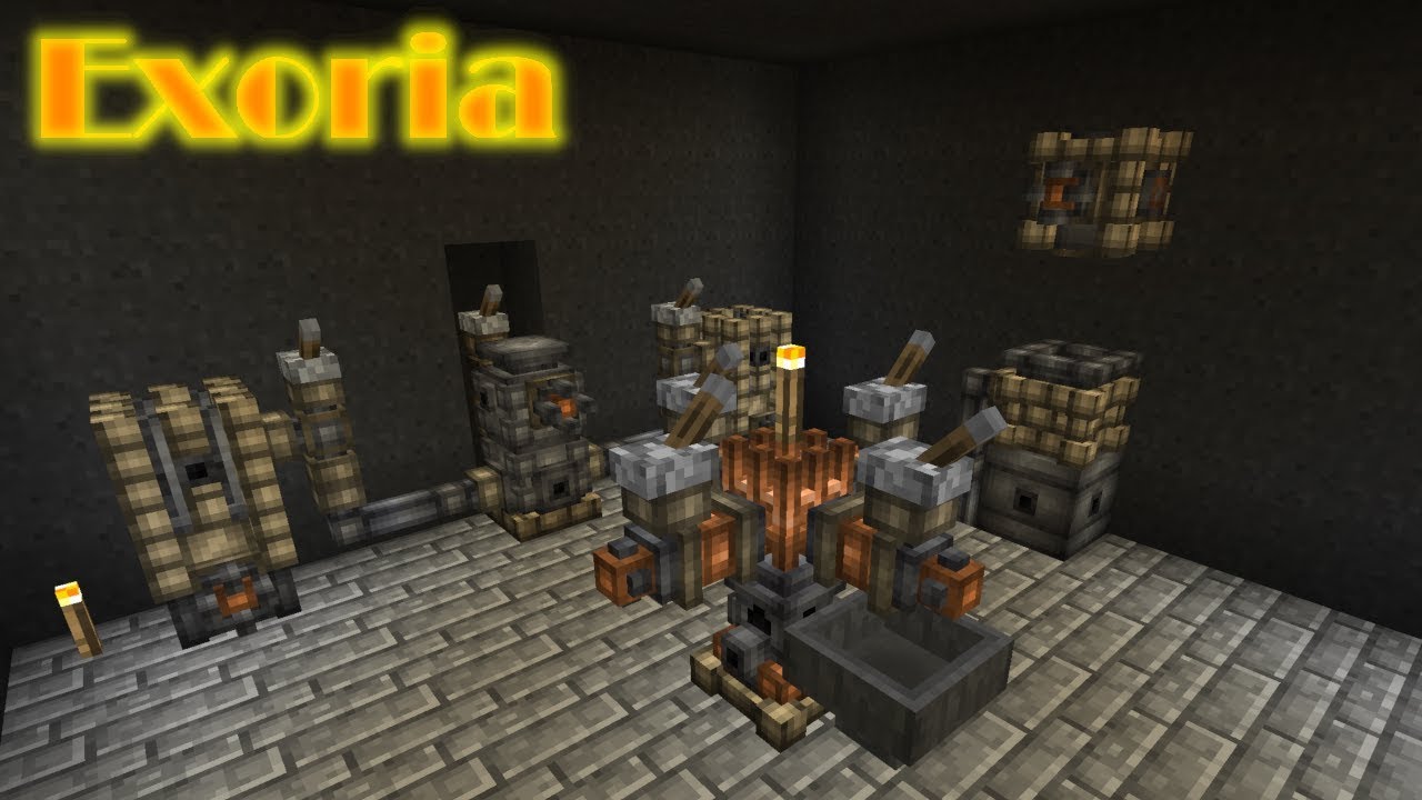 Exoria MAKING ALLOYS [E18] (Modded Minecraft) YouTube