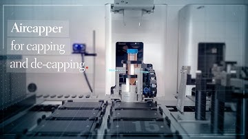 Aircapper for automated capping and decapping