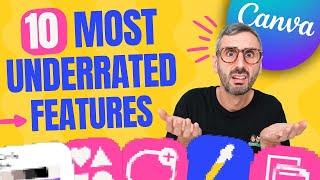 Canva's 10 Most UNDERRATED Features 🦨💨