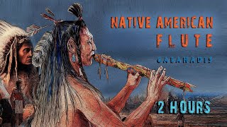 2 Hours - Native American FLute &amp; Sounds of Nature / Relaxing Native Flute &amp; Forest Birds Singing