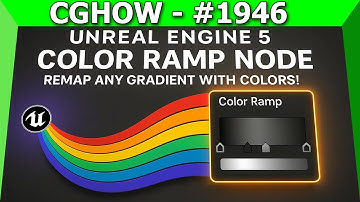 Unreal Engine 5.6 - Eindelijk! De Material Node waar we op hebben gewacht - Color Ramp