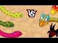 🐍SNAKE CLASH : The legent snake clash boss final boss fight wine gameplay 🥵💥#snake #gaming #shorts
