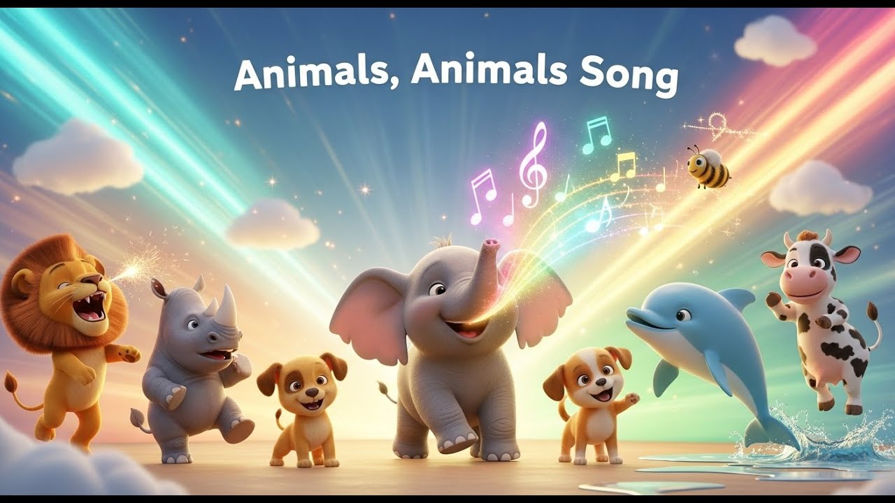 Animals, Animals Song | The Sounds of the Animals