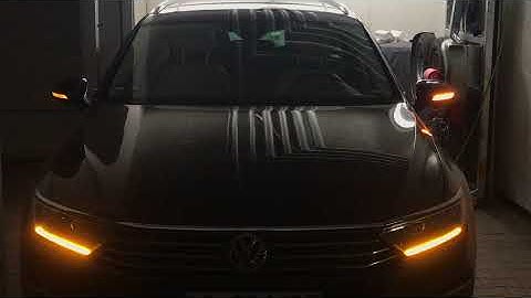 VW Passat GTE - OSRAM  LEDriving dynamic mirror indicators