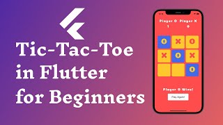 Build Tic Tac Toe Game in Flutter in 30 minutes from Scratch screenshot 4