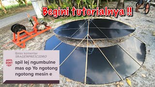 Tutorial Cara Nerbangin Layangan Pakai Mesin Hereg Gululungan Senar