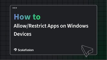 How to allow or block apps on Windows 10 and 11