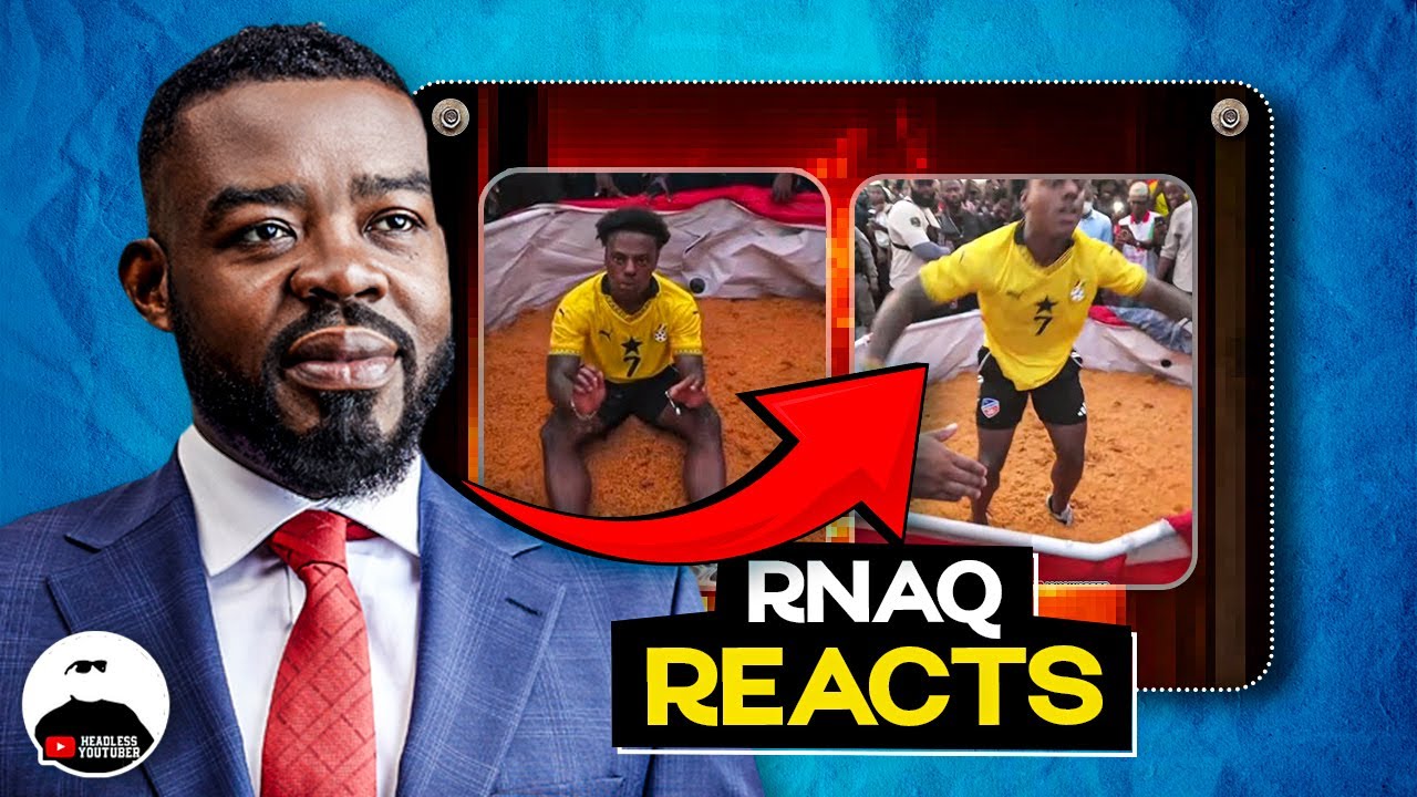 Mr RNAQ Speaks on IShowSpeed's Backflip into Chickenman Jollof