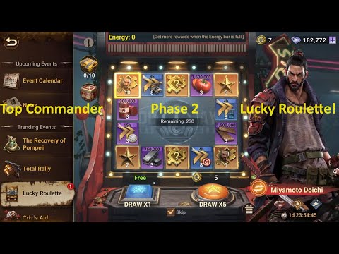 Top Commander Phase 2 - Lucky Roulette | Doomsday: Last Survivors